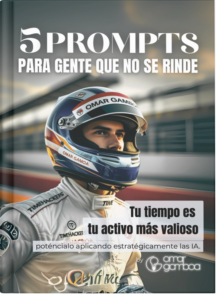 5 Prompts de IA para Emprendedores - Guía Gratuita